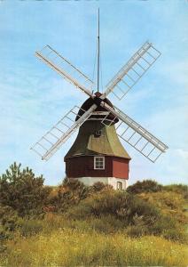 BR87910 nordseebad suddorf auf amrum muhle windmill mill moulin a vent germany