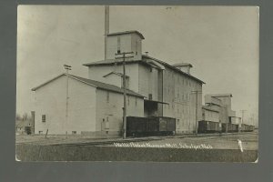 Schuyler NEBRASKA RP 1909 MILL Flour Milling Company nr Columbus Fremont Rogers