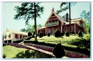 c1960 Villa Picturesque Southwest Hot Springs National Park Arkansas AR Postcard