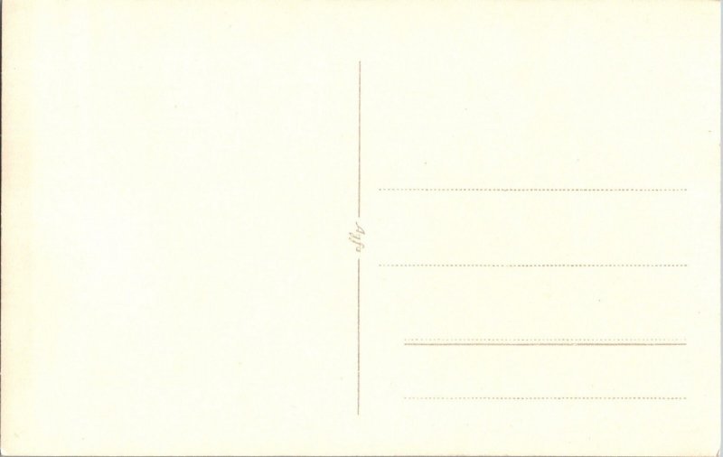 Vintage postcard Christmas Tree Nativity Scene JB2