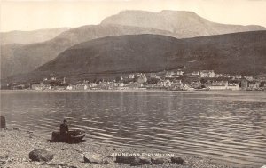 US48 UK Scotland Ben Nevis and Fort Williams rowboat