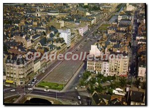 Postcard Modern Rennes View Aerienne