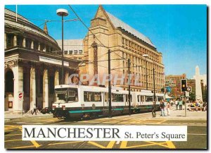 Postcard Modern Manchester St. Peter's Square