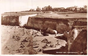 Vintage Botany Bay Cliftonville Kent England Real Photo Postcard