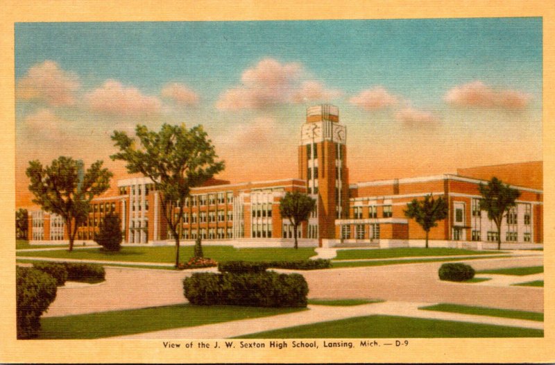 Michigan Lansing J W Sexton High School Dexter Press