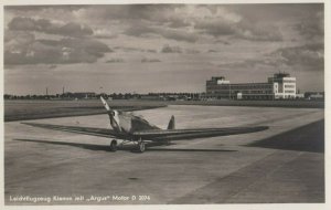 RP; MUNCHEN , Germany , 1930s ; Flughafen ; Leichtflugzeug Klemm mit Argus