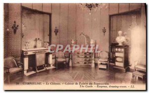 Old Postcard Compiegne Chateau empresses of Half Bath