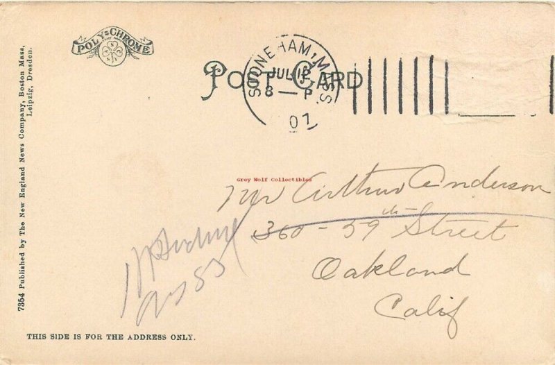 MA, Newton, Massachusetts, Hemlock Grove Reservation, Cave and Rustic Bridge