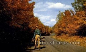 Partridge Hunting In Maine USA Hunting, Hunters, Unused 