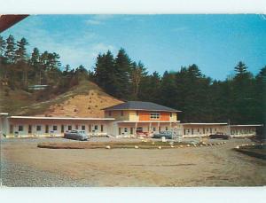 Unused 1950's OLD CARS & MAPLE CENTER MOTEL St. Saint Johnsbury VT u3668@