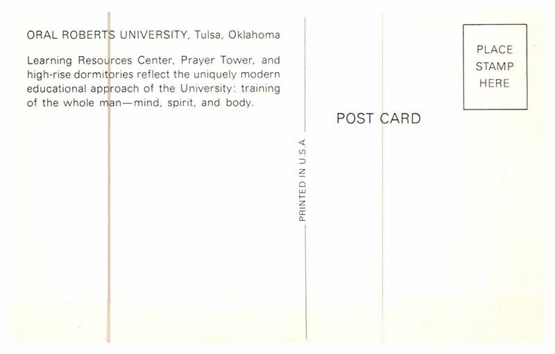 Postcard SCHOOL SCENE Tulsa Oklahoma OK AR4126