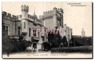 Old Postcard Surroundings Issoire Chateau de la Grangefort