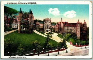 Victoria Hospital Montreal Canada UNP 1931 WB Postcard F10