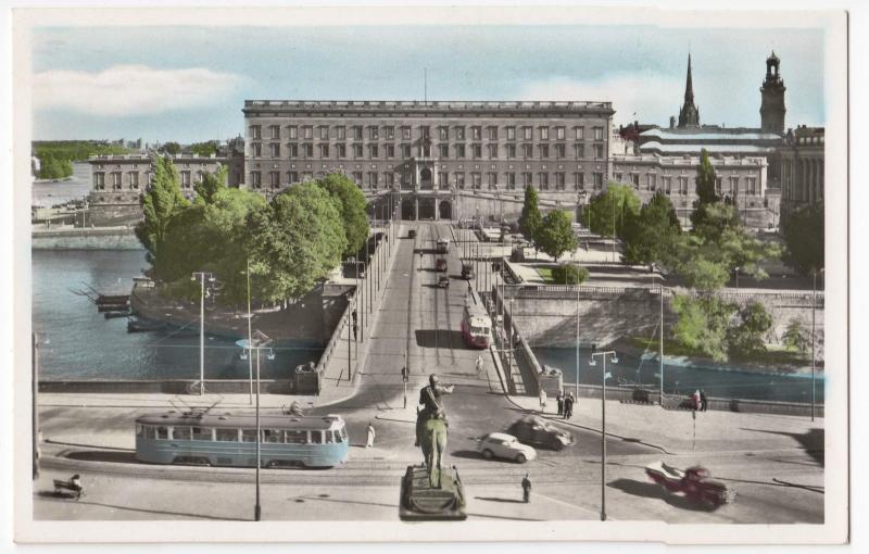 Sweden; Stockholm, Palace & North Bridge PPC Unposted, By Nordisk 