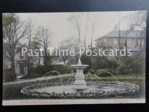 c1910 - Penzance, The Fountain, Morrab Gardens