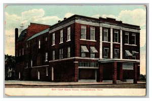 1910 Bell Dorf Opera House Independence Kans. Vintage Standard View Postcard