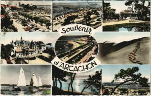 CPA Souvenir d'ARCACHON (27841)