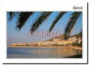 Modern Postcard Ajaccio Corsica One aspect of the city