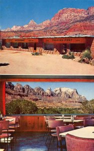 EAGLE'S NEST RESTAURANT Zion Natl Park, Springdale, Utah c1950s Vintage Postcard