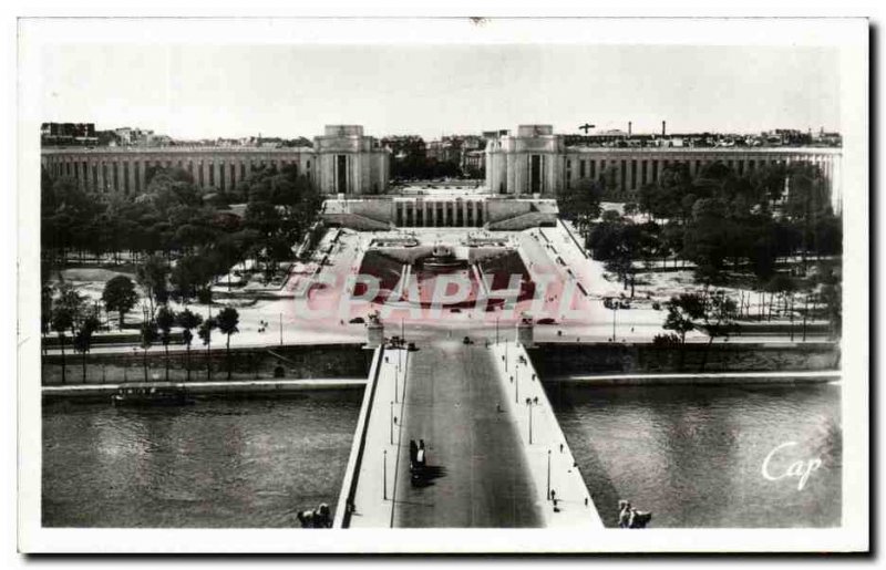 Old Postcard Paris Palais de Chaillot