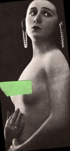 Nude Women Posing Artistic Anatomy Studies Model  Blank Back  Postcard