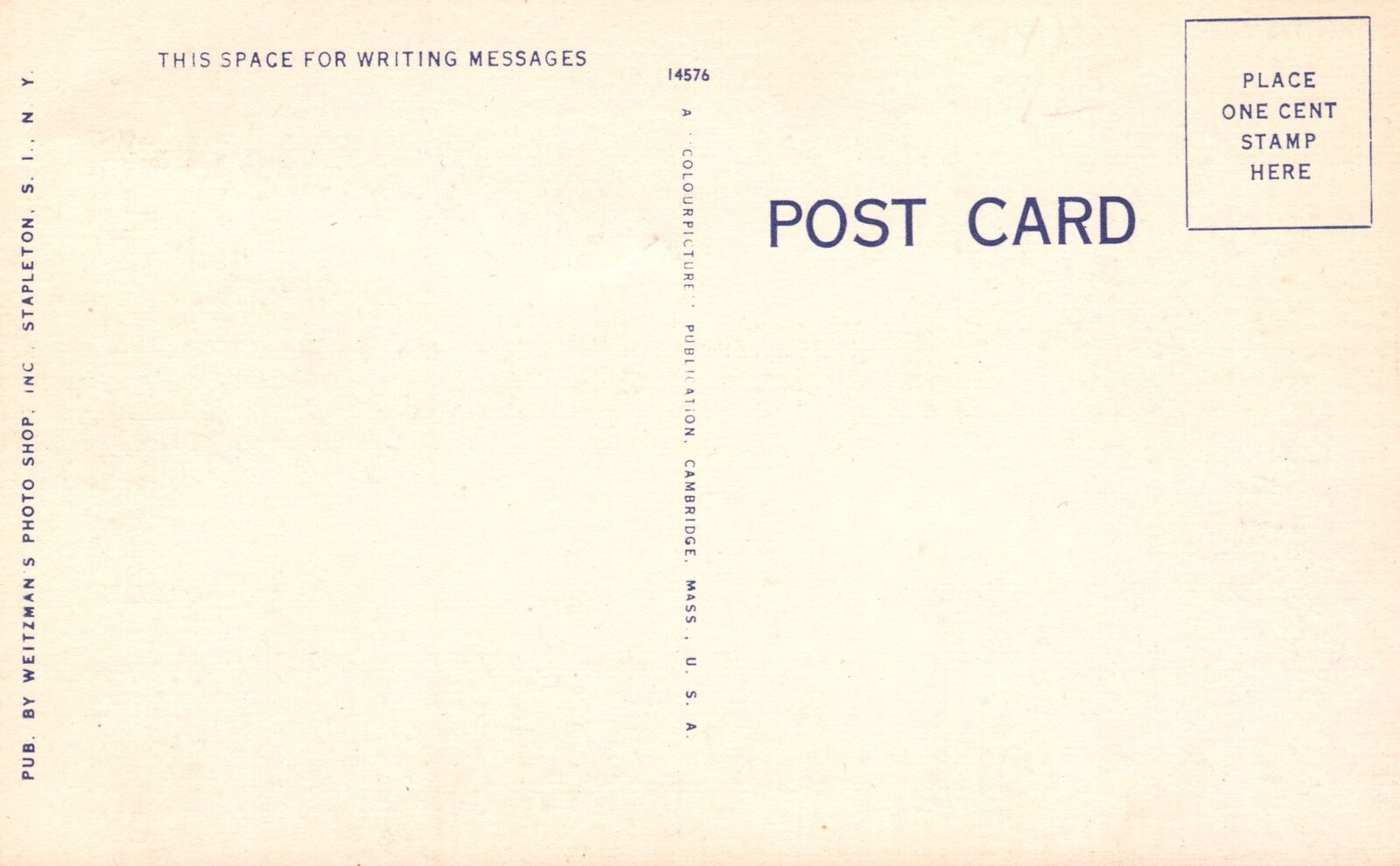 Vintage Postcard Brady's Pond Grasmere Staten Island New York NY