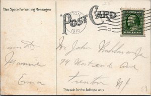 Postcard Paxinosa Inn Easton PA 1910