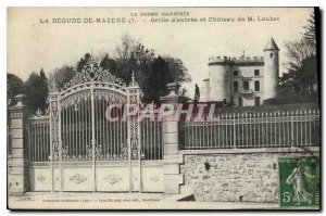 Old Postcard The illustrated Drome La Begude de Mazenc of entry and Chateau G...