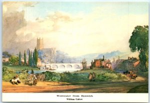 Postcard - Worcester from Henwick by William Callow - Worcester, England