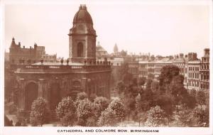 uk11910 cathedral and colmore row  birmingham   real photo uk