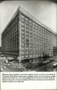 Chicago IL Marshall Field & Co Real Photo Postcard