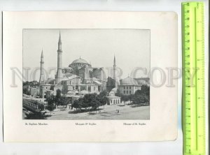 476264 Turkey Constantinople St.Sophie Mosque Vintage poster phototype