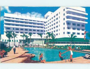 Pre-1980 HOTEL SCENE Miami Beach Florida FL AE1096