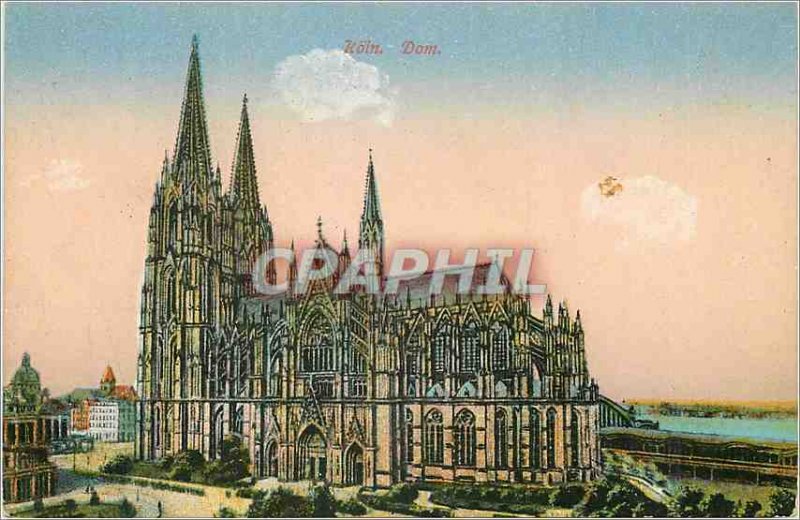 Postcard Old Koln Dom