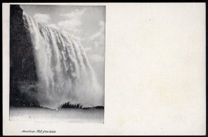 New York NIAGARA FALLS American Falls from below - Und/B