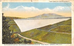 Olive Bridge Dam Ashokan Reservoir, New York