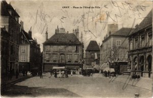 CPA Gray Place de l'hotel de ville (1273199)