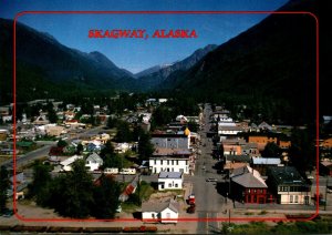 Alaska Skagway Aerial View