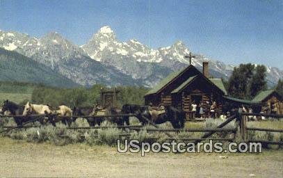 Worshiping - Grand Tetons, Wyoming