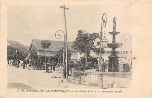 La Place Bertin Saint Pierre Martinique Unused 