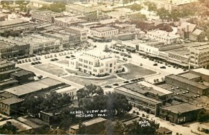 1940s Neosho Massachusetts Aerial View RPPC Postcard 25-11611