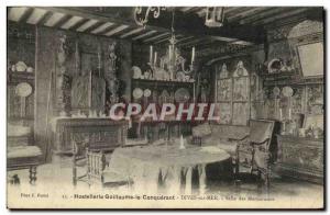 Old Postcard Dives William the Conqueror Hostellerie Hall Marmousets