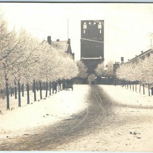 1912 Gartz Oder Germany RPPC Stettiner Tor Szczecin Gate Real Photo A28 