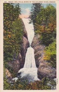 Oregon Columbia River Bridal Veil Falls