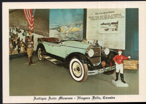 ON NIAGARA FALLS The Antique Auto Museum Sheraton Hotels 1927 Packard