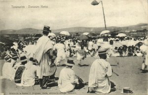 PC CPA MADAGASCAR, TANANARIVE, DANSEURS HOVAS, Vintage Postcard (b14054)