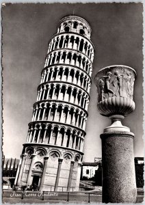 Pisa Tarro Pendente Italy Tower Building Real Photo RPPC Postcard