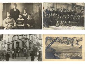 REAL PHOTO PERSONS & TOPOGRAPHIE 350 CPA Pre-1940 