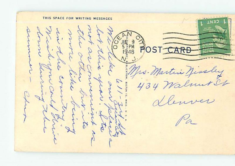 Linen BEACH SCENE Ocean City New Jersey NJ AE9549 United States New