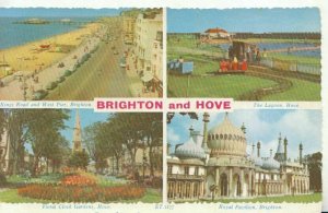 Sussex Postcard - Views of Brighton and Hove - Ref TZ6508